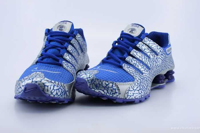 marine et gris Nike Shox NZ (3)